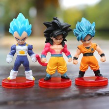 Jelang 1 Adet Dragon Topu Anime Figürleri Pvc Süper Saiyan Freeza Goku Vegeta Bebek Aksiyon Figürü Dekorasyon Gashapon Oyuncaklar Çocuklar Için Hediye (Yurt Dışından)