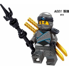 Jelang Ninjago Minifigures Ninja Jay Zane Kai Cole Lloyd Chokun Yapı Taşları Eğitim Çocuk Oyuncakları Hediyeler (Yurt Dışından)