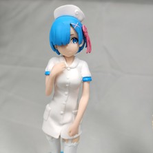 Jelang Yeni 6 Stil 16.5 cm Anime Re: Hayat Sıfır Rem'den Farklı Bir Dünyada Ram Hizmetçi Kız Figürü Pvc Şekil Koleksiyon Model Oyuncaklar (Yurt Dışından)