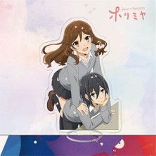 Jelang Horimiya Anime Figürü Kawaii Hori Kyōko Miyamura Izumi Figürleri Akrilik Standı Model Oyuncak Masa Dekorasyon Doğum Günü Hediyesi 15 cm (Yurt Dışından)