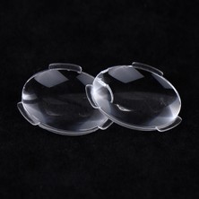 Jelang 10 Adet 25*45 mm Biconvex Ultra Şeffaf Lens 3D Vr Gözlük Için 2-5mm Kalınlık Sevıch (Yurt Dışından)