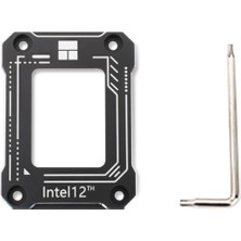 Jelang LGA17XX-BCF 12TH Nesil Cpu Bükme Düzeltme Sabitleme Tokası Cpu Bükme Düzeltici Çerçeve Cpu Sabit Arka Panel (Yurt Dışından)