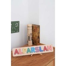 Bugula Ahşap Oyuncak Montessori Puzzle 9 ve Üzeri Harf Gökkuşağı Yenidoğan Baby Shower Hediyesi Oyuncak