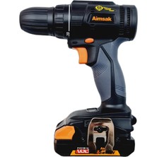 Aimsak Ad 418R 18 Volt 2,5 Amper  Akülü Vidalama ( Yedek Bataryalı )