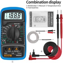 Pergyi Ma Çok Fonksiyonlu Yüksek Hassasiyetli Multimetre Volt Direnç Test Cihazı Akım Ölçer (Yurt Dışından)