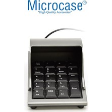 Microcase Parmak Gizlemeli Numlock Numerik Klavye Keypad USB Kablolu - AL3776