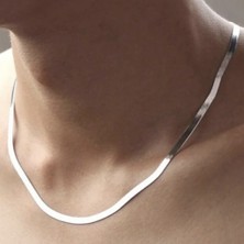 Sjour 2024 Italyan Ezmesi 14 Ayar Altın Dolgu 45 cm Çelik Kolye 3 Yıl Garanti Belgeli