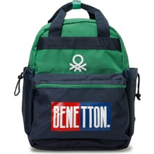 Benetton OVERQ-03786 3pr Yeşil Unisex Sırt Çantası