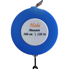 Hobi Mezura Otomatik Askılı 300CM