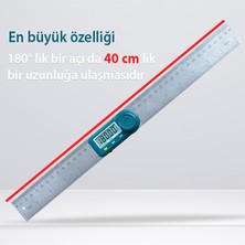 Sevgift 5522-200 Dijital Açı Ölçer (360 Derece Dönebilme Kabiliyetine Sahip)