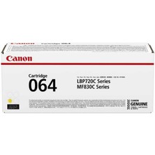 Canon CRG-064 4931C001 Sarı Orjinal Toner