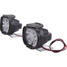 Archive 2 Adet 6 LED 10W 1000LM Evrensel Scooter Atv Sis Spot Işığı 6000K Beyaz (Yurt Dışından)