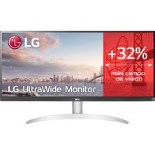 Lg 100HZ Ultrawide 1 Ms Yenileme 29WQ 29'' 2560 x 1080 Wfhd Beyaz Wide Monitör