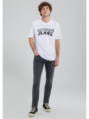 Mavi Jeans Baskılı Beyaz Tişört 0612008-620