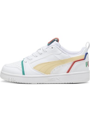 Puma Rebound V6 Lo Ready, Set, Better Genç Spor Ayakkabı