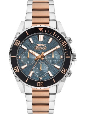 Slazenger SL.09.2273.2.07 Quartz Çelik Rose/gri 45 mm Erkek Kol Saati