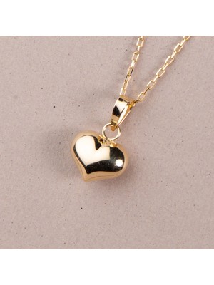 14 Ayar Altın Minik Kalp Kolye 1,70 gr