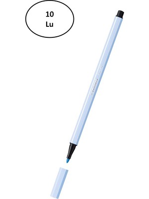 Toptan Bulurum Umut Stabilo Pen 68 Buz Mavisi 68/11 10'lu