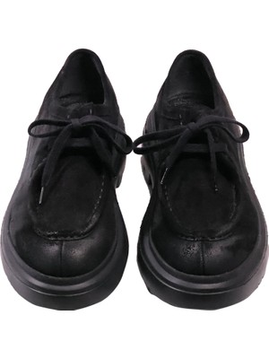 Yetiş Luxury Içi Dışı %100 Hakiki Deri El Yapımı Süet Casual Ayakkabı