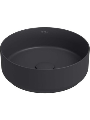 Isvea Infinity Tezgah Üzeri Lavabo 36CM Antrasit