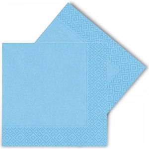 Aşkın Concept Makaron Mavi Renk Peçete 16 Adet 33X33CM Çift Katlı Klorsuz Su Bazlı