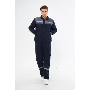 Iş Takımı 7/7 Gabardin Kapitoneli Reflektörlü