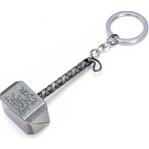 Hediye Sandalı Thor'un Çekici Gümüş Renk Anahtarlık