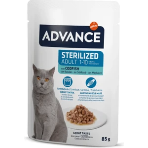 Cat Sterilized Morina Balıklı Pouch Kısırlaştırılmış Kedi Yaş Maması 85 Gr