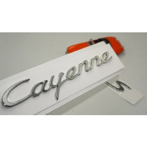 Dk Tuning Porsche Cayenne S Bagaj 3m 3D Abs Yazı Logo Amblem Seti