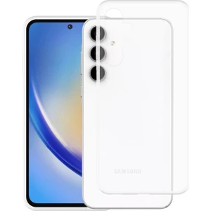 Case World Caseworld Samsung Galaxy A35 Kapak 1mm Süper Silikon Şeffaf Kılıf