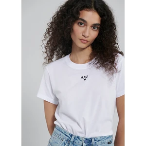 Baskılı Beyaz Tişört 1612244-620