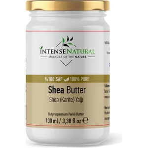 Intense Natural Shea Butter Soğuk Sıkım 100 ml %100 Saf ve Doğal Karite Yağı Shea Butter Oil