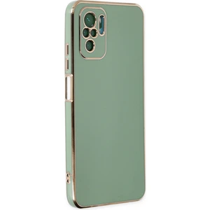 Xiaomi Redmi Note 10S Kılıf Volet Silikon - Açık Yeşil 300099