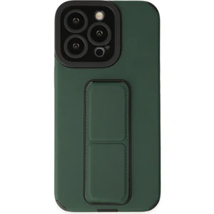 Iphone 13 Pro Kılıf Mega Standlı Silikon - Yeşil 300099