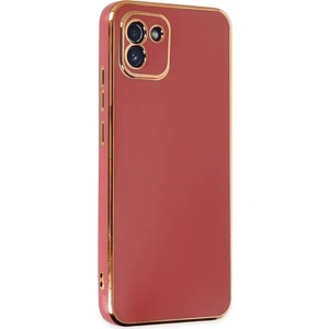 Samsung Galaxy A03 Kılıf Volet Silikon - Kırmızı 300099