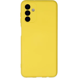 Samsung Galaxy A04S Kılıf Nano Içi Kadife  Silikon - Sarı 300099