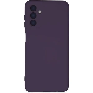 Samsung Galaxy A04S Kılıf Nano Içi Kadife  Silikon - Mor 300099