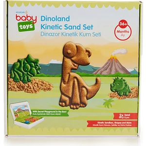 Baby Toys Kinetik Kum Seti Dinozor 300 gr