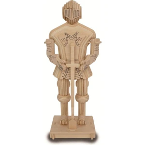 3 Boyutlu Ahşap Mekanik 81 Parça Asker 3D Bulmaca Puzzle Yapboz - FC334