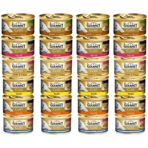 Karışık Konserve Kedi Maması 85 gr 24 Adet