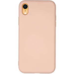 Iphone Xr Kılıf Nano Içi Kadife  Silikon - Pudra 300099