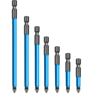 Manyetik Kaymaz Matkap Ucu 7 Adet Ph2 Phillips Uç Seti Tornavida Matkap Ucu Sevıch (Yurt Dışından)