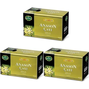 3 Adet Akzer Anason Çayı 60 Süzen Poşet