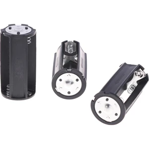 Adet 3x Aa - D Boyutlu Pil Adaptörü Dönüştürücü Tutucu Kasa Kutusu (Yurt Dışından)