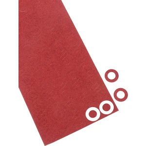 100X Yalıtım Contası Arpa Kağıt Tutkal Balık Elektrodu Yalıtımlı Pedler 18650 Için (Yurt Dışından)