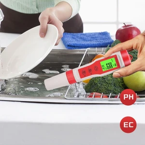 Profesyonel 4 In 1 Ph Ec Tds Metre Su Kalitesi Test Cihazı Dijital Ph/tds/ec/sıcaklık Monitörü Havuz Akvaryumları Içme Suyu (Yurt Dışından)