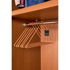 Edora Home 5'li Rose Elbise Askısı Tişört Askısı - Metal Paslanmaz