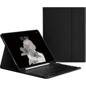 Gold 3c Ipad 10.2 Inç Için Klavyeli Kılıf-Siyah (Yurt Dışından)