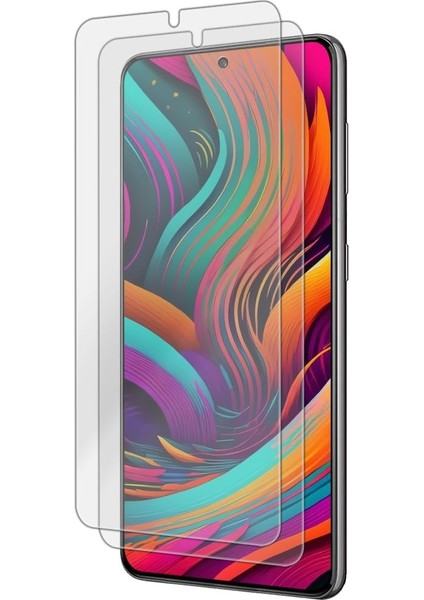 Samsung Galaxy S24+ ile Uyumlu Mat Esnek Nano Kırılmayan Ekran Koruyucu