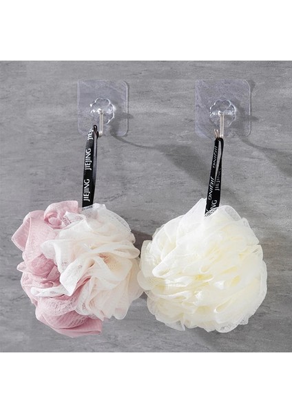 Zhaowen Shop Pembe Tarzı Çiçek Banyo Topu Havlu Scrubber Vücut Temizleme Mektubu Mesh Duş Yıkama Süngeri Banyo Aksesuarları Için Vücut (Yurt Dışından)